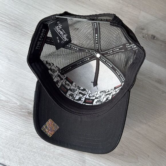 Goorin Bros Take a ride on the wild side Stallion trucker hat Black OS Nwt - Picture 7 of 8